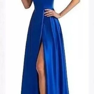 Amazon Royal Blue Maxi Dress